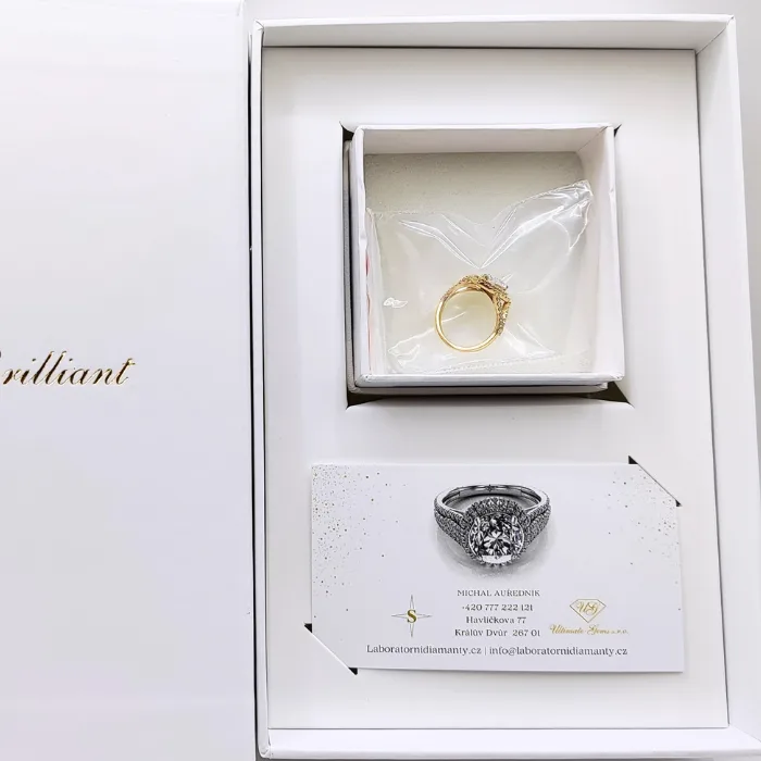 Krabička na šperky Laboratorní Diamanty